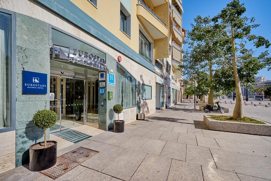 马拉加 Eurostars Astoria酒店 外观 照片