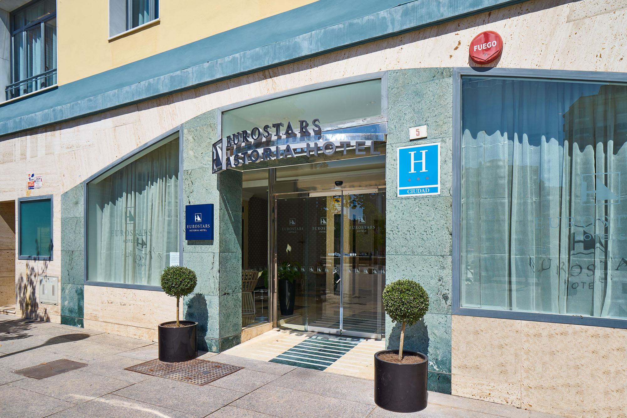 马拉加 Eurostars Astoria酒店 外观 照片
